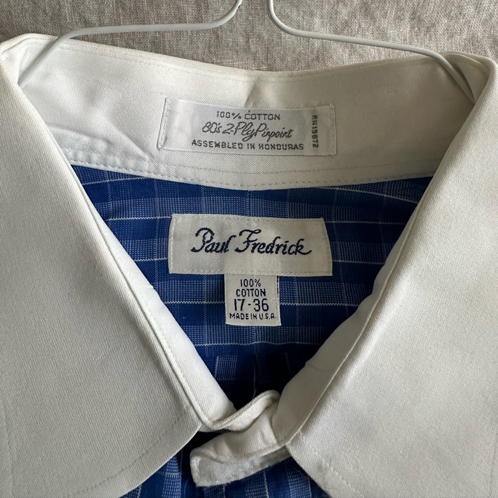 Paul Fredrick men’s dress shirt
